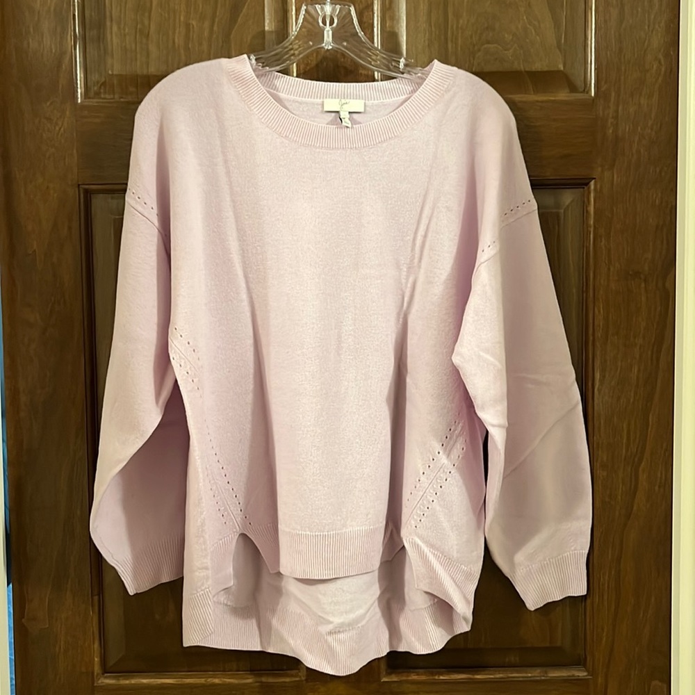 Joie - light lavender wool sweater
